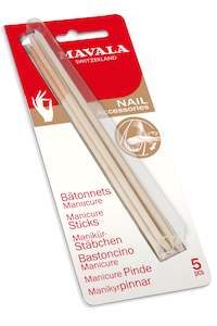 MANICURE STICKS carded 5pcs