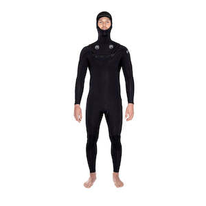 MATUSE Dante 4/3 MM and 5/4 MM Hooded Full Suit Black