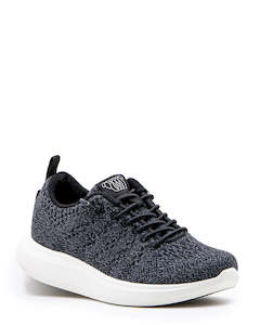 WoollooMooLoo Coogee Black Multi Merino Sneaker