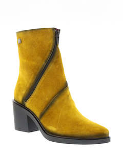 Winter: Jose Saenz 6514-V  Mostaza Mustard Suede Boot