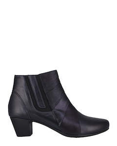 Ankle Boots: Cabello Eva Navy Ankle Boot