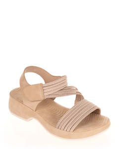 Sandals: Los Cabos Sportz Taupe Sandal