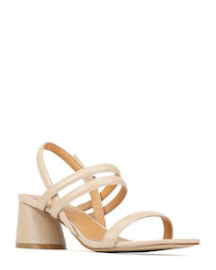 EOS Petella Nude Leather Summer Slingback