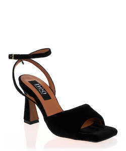 Neo AG-22579 Black Velvet Leather Occasions Shoe