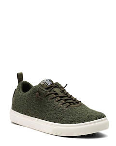 Summer: WoollooMooloo Cooma Green Merino Wool Casual Shoe