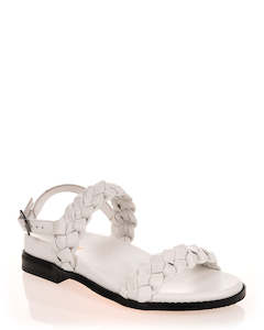 Sandals Sale: Minx Ibiza White Milled Sandal Wellness Range