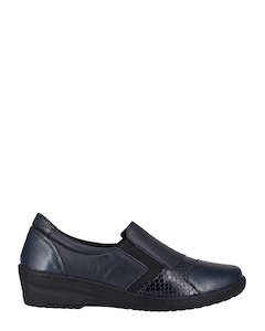 Patent Shoes: Cabello CP461-18 Navy Patent Leather Shoe