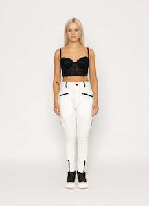 Clothing: Two by Two Bone & Arrow Larson Pant White