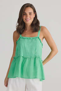 Clothing: Holiday HC24053-2 Alita Top Apple Gauze