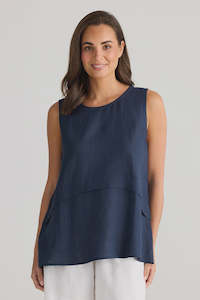 Holiday HC24047-1 St Tropez Tank Top Navy