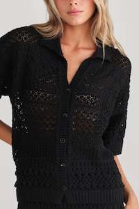 Clothing: Talisman TA24300 La Sol Shirt Black