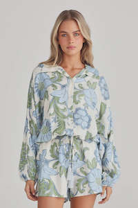 Talisman TA24226-5 Hazel Shirt Ibiza Print