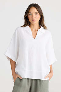 Shanty SH24239-1 Wander Top White Linen