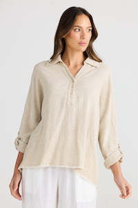 Shanty SH24221-1 Amar Shirt Natural Jaquard