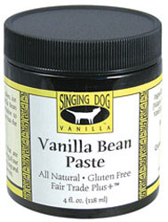 Singing Dog Vanilla Vanilla Bean Paste 118ml - Max Health