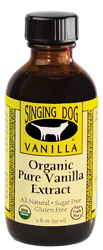 Singing Dogs Vanilla Organic Pure Vanilla Extract 59ml - Max Health