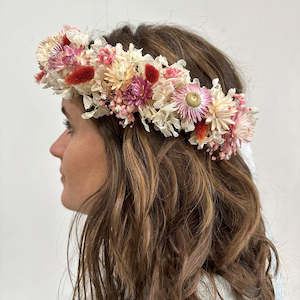 Dried Flower Crown Class