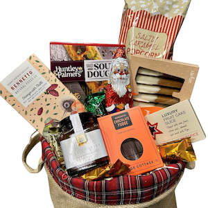 Christmas Hamper in Christmas Bag