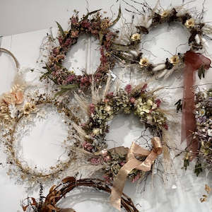 Florist: Dried Wreath or Wall Hanging Class