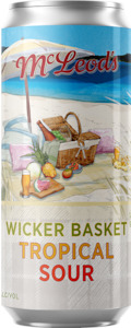 Wicker Basket Tropical Sour