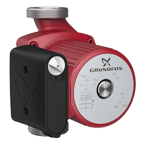 Pump and compressor: Grundfos UPS N (Stainless Steel)