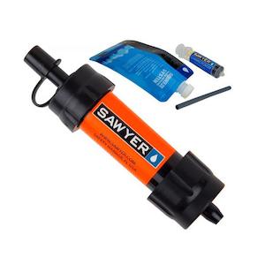 Sporting equipment: Sawyer Mini Water Filtration System