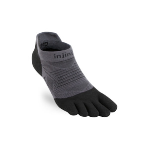 Sporting equipment: Injinji Performance Run Original Weight No-Show Socks