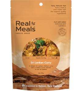 Sporting equipment: Real Meals Sri Lankan Curry