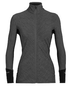 Icebreaker Descender LS Zip - Women's