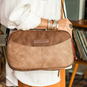 Companion Diaper Clutch in Toasted Baguette