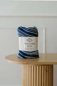 Navy Blue Muslin Wrap - Hawaiiki Pepi