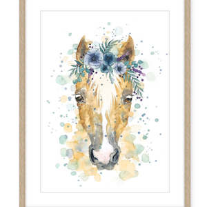 Michelle Clarke Prints - Percy The Pony