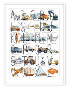 ‘Michelle Clarke Prints’ Transport ABC