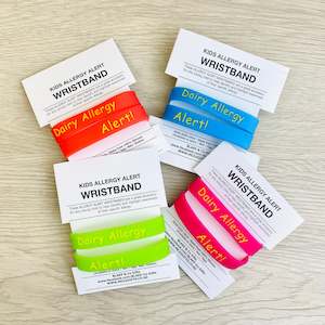 Gift: ALLERGY WRISTBANDS - Dairy