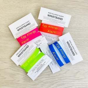 Gift: ALLERGY WRISTBANDS - Egg