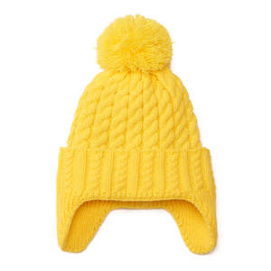 3LM Kid's Winter Beanie - Yellow