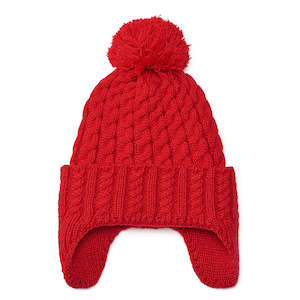 3LM Kid's Winter Beanie - Red