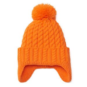 3LM Kid's Winter Beanie - Orange