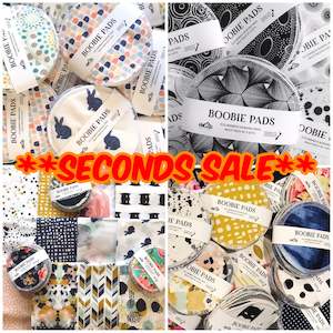 Gift: **SECONDS** ECO-BAMBOO NURSING PADS - Multi Mixed