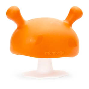 Mushroom Teether - Orange