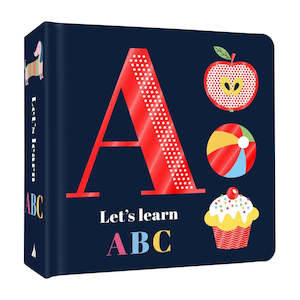 Let's Learn ABC - Chunky Foil Board Book