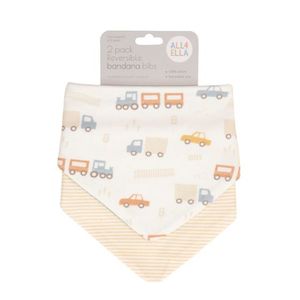 Trucks - 2pk Bandana Bib