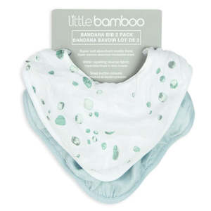 Whisper - Little Bamboo Muslin Bibs - 2 Pack