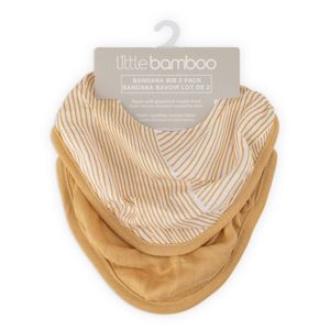 Marigold - Little Bamboo Muslin Bibs - 2 Pack