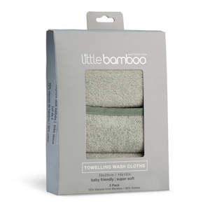 Gift: Bayleaf - Little Bamboo Towelling Washer 3pk