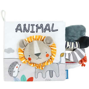 Animal Tails Sensory Book