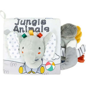 Jungle Animals Sensory Book