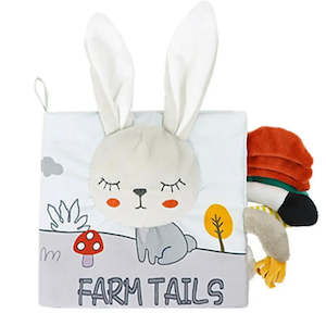 Farm Tails Sensory Book