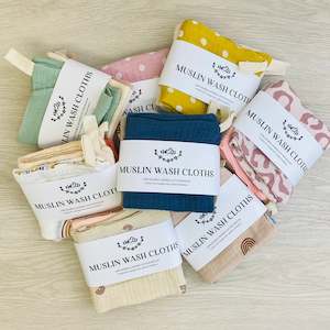 Gift: Muslin - Wash Cloths