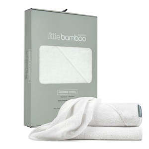 Natural - Little Bamboo - Hooded Towel